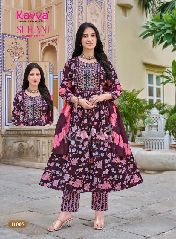 Kavya suhani vol 11 block print kurtis wholesale in jaipur